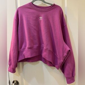 Adidas Women's Magenta Sweatshirt